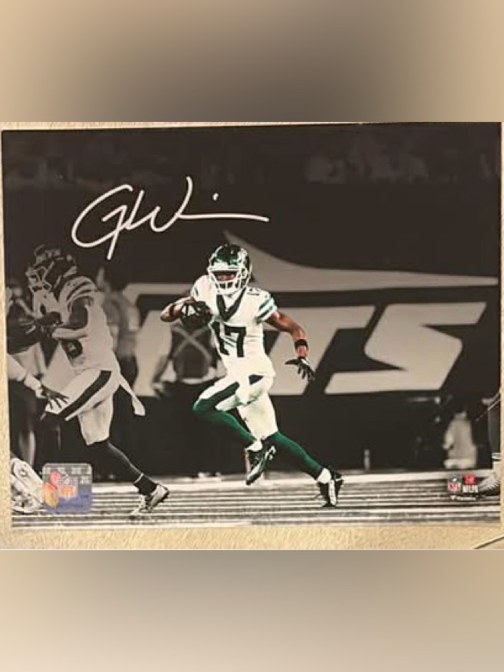 Authentic Garrett Wilson #17 Autographed Photo